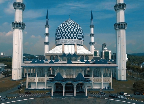 ブルーモスク_スルタン・サラフディン・アブドゥル・アジズ・シャー・モスク